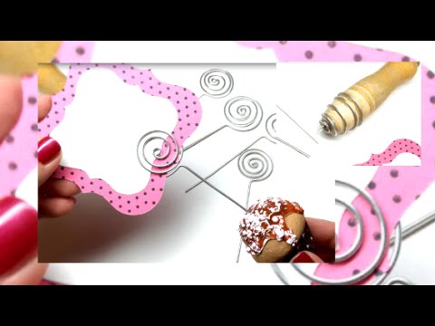 Tool to make wire spirals/ Ferramenta para fazer espirais de arame