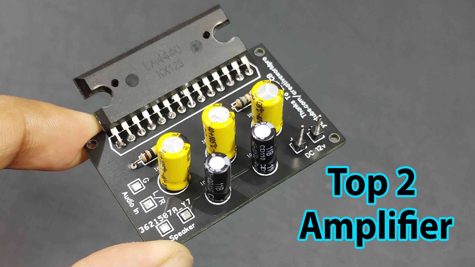 Top 2 Mini Amplifier Circuit In 2021 - DC 12v.jpg