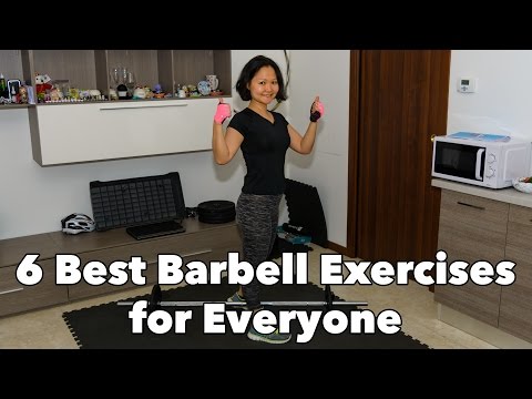 Top 6 Best Barbell Exercises Everyone Should Do!