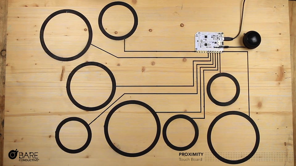 Touch Board: Proximity Demo 2