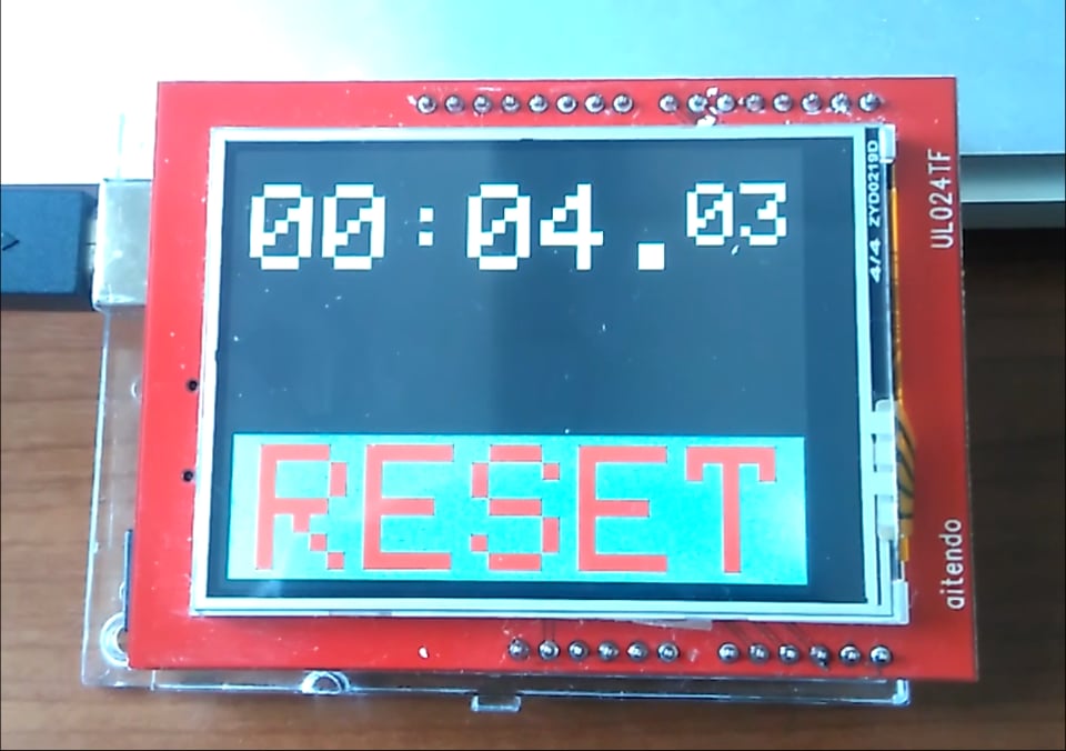 Touch Panel TFT Display Shield