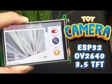 Toy Camera Using ESP32 + OV2640 Camera And 3.5&quot; TFT Touchscreen / LVGL and LovyanGFX