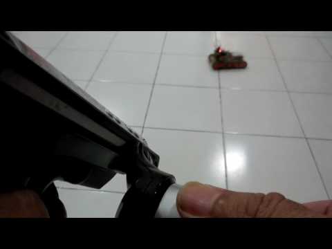 Tracked Robot 2-CH Flysky receiver Project