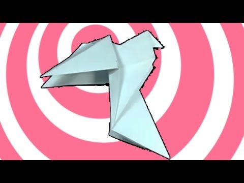 Traditional Origami Pigeon (Dove) Instructions