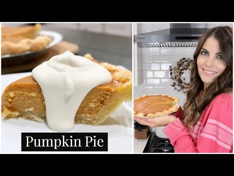 Traditional Pumpkin Pie