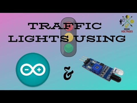 Traffic Light using IR Sensor