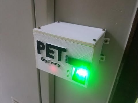 Tranca com Biometria e RFID do PET EngComp UFES