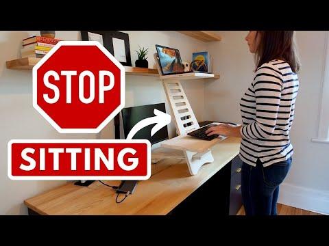 Transform any desk into a standing desk