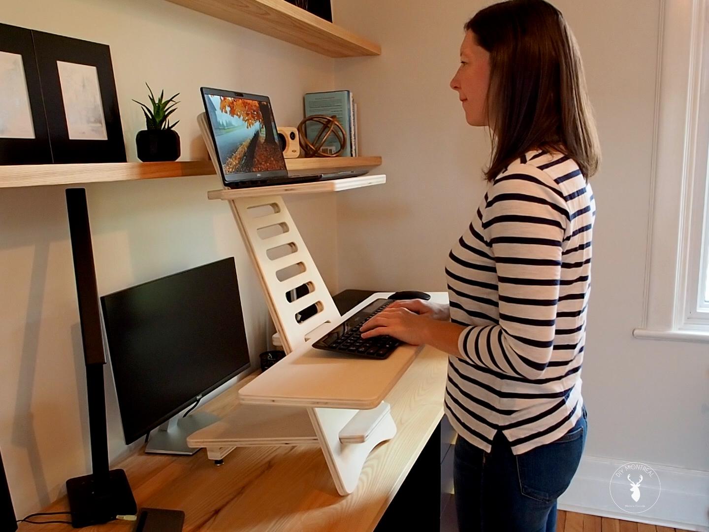 Transform any desk into a standing desk with this DIY Standing Desk Converter .jpg