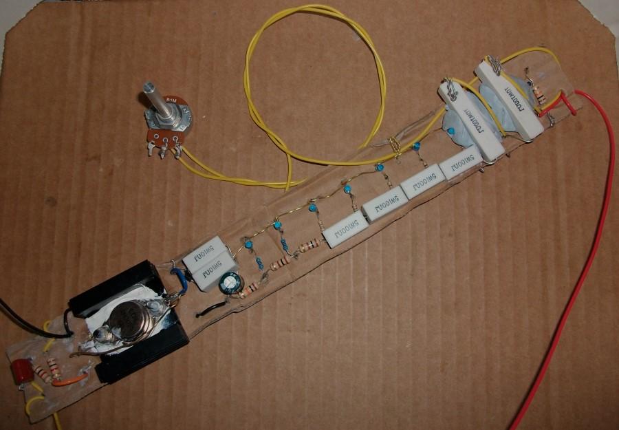 Transistor LED Bar Graph 05 Step 03 Make the Circuit.jpg