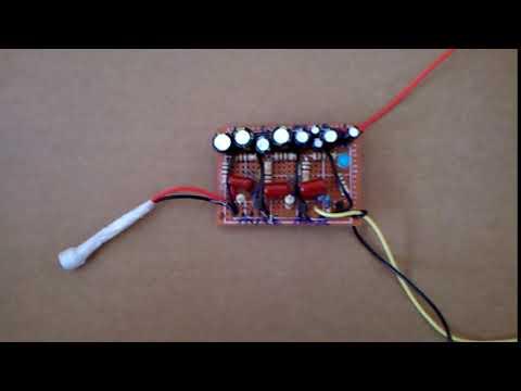 Transistor Microphone Amplifier - Finger Clicking