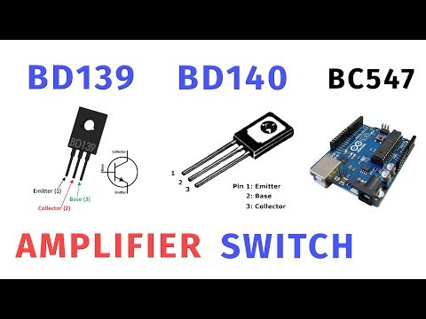 Transistor Tutorial | BD139 BD140 Power Transistor Application