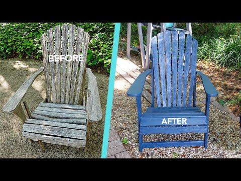 Trash to Fab Adirondack Chairs // Happy Earth Day!