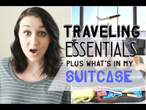 Traveling Essentials I In-Flight and Check In Bag Essentials!