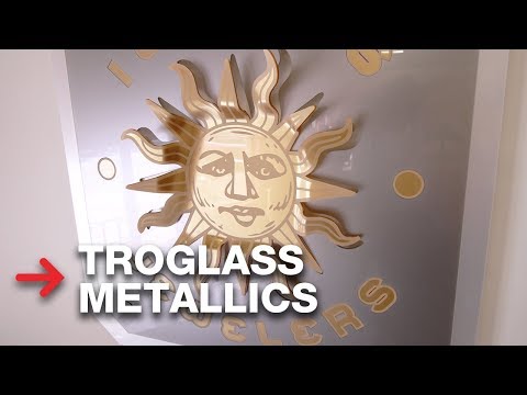 TroGlass Metallics | Metallic acrylic | Acrylic Heat Bending