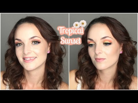 Tropical Sunset | Makeup Tutorial