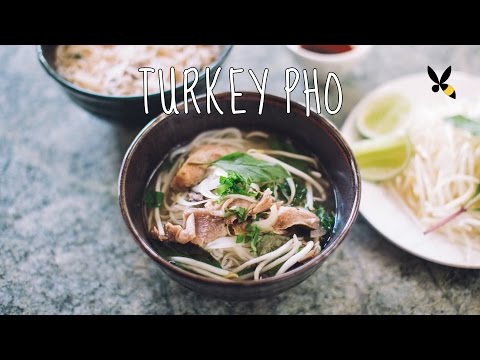 Turkey Pho from Thanksgiving Leftovers - HoneysuckleCatering