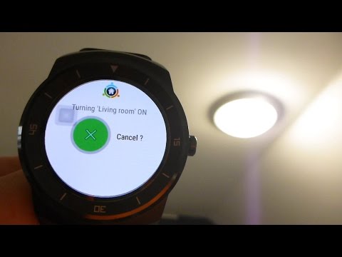 Turn ON/OFF lights with smart watch