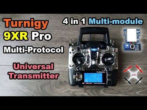 Turnigy 9XR Pro: 4in1 multi protocol module all in one radio transmitter