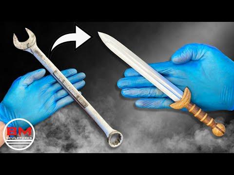 Turning a Rusty WRENCH Into a SWORD!