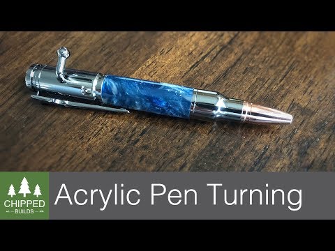 Turning an Acrylic Pen || How To