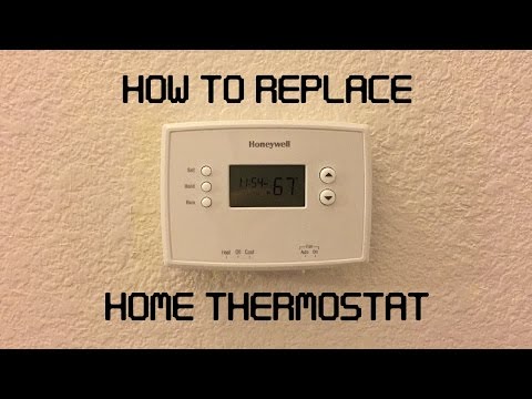 Tutorial:  How to Replace Home Thermostat