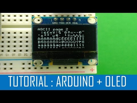 Tutorial: Arduino &amp;amp; oled display(SSD1306)0.96'