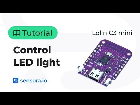 Tutorial: Control ESP32 LED with Sensora Cloud