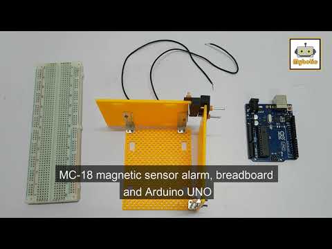 Tutorial: How to make door alarm sensor by using MC-18 magnetic sensor