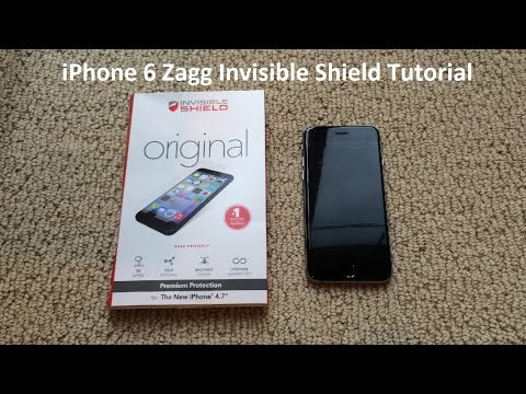 Tutorial: iPhone 6 Zagg Invisible Shield