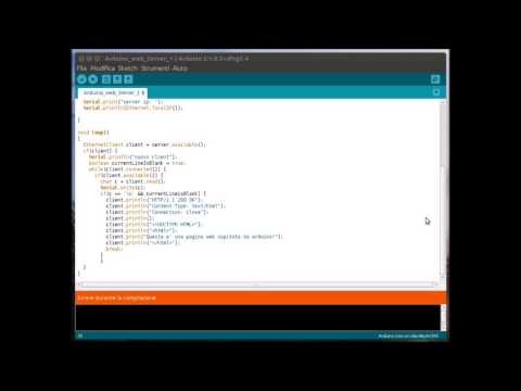 Tutorial Arduino - Programmare un web server