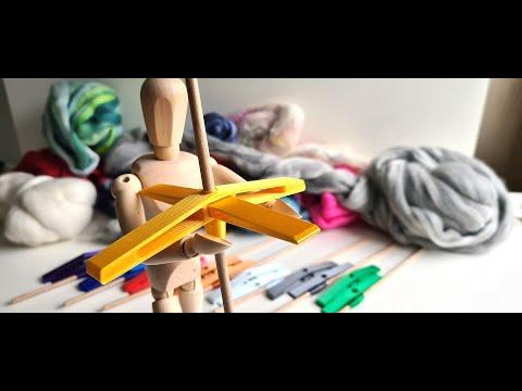 Tutorial Spinning Yarn with a turkish spindle for beginners