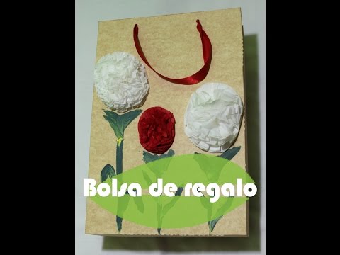 Tutorial como hacer una bolsa de regalo