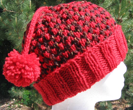 Tweed-look Pom Hat 3.jpg