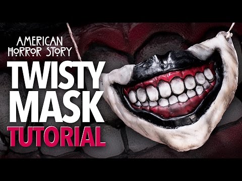 Twisty The Clown Mask Tutorial