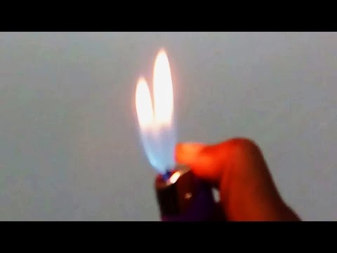 Two Flame In Single Lighter - Lighter Magic Trick