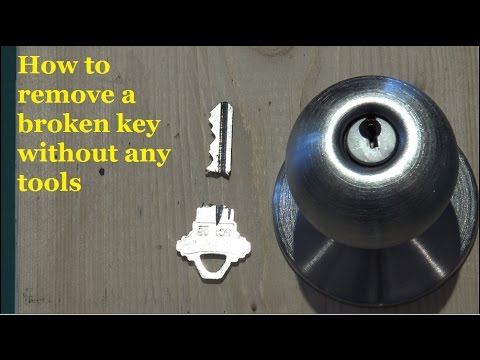 Two Ways to remove a broken key