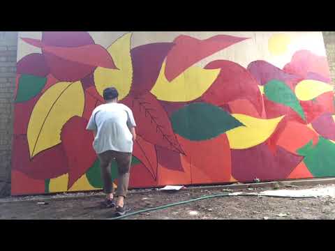 UICA mural time lapse