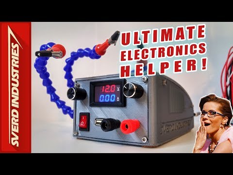 ULTIMATE Electronics Helper! Bench PSU &amp;amp; Helping Hands || How To