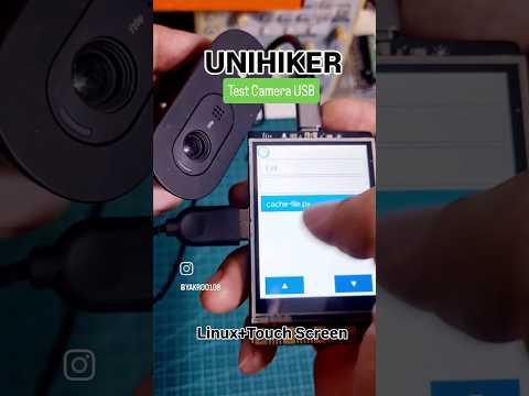 UNIHIKER: Test Usb Camera#ai #artificialintelligence #trending