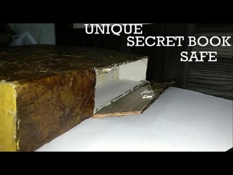 UNIQUE SECRET BOOK SAFE