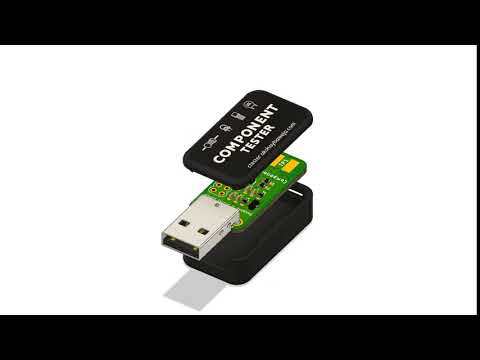 USB Component Tester | 3D Case | Fusion 360