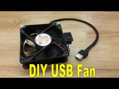 USB Fan DIY