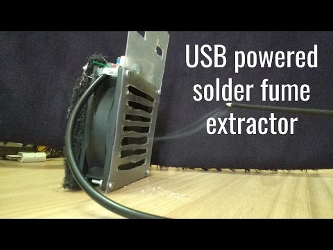 USB powered solder fume extractor #17