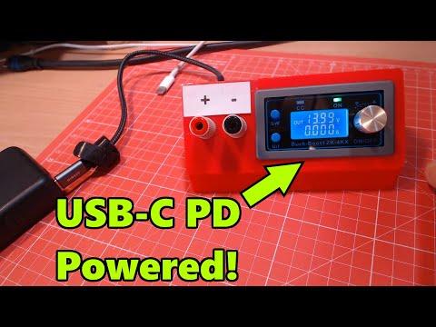 USB-C Powered Bench Power Supply (USB-C PD)