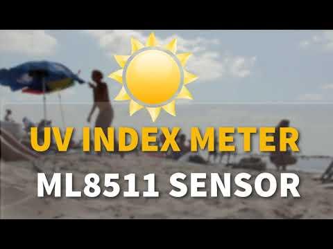 UV Index Meter using the ML8511 ULTRAVIOLET Sensor Arduino