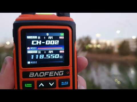 UV17 Pro GPS Air band demo