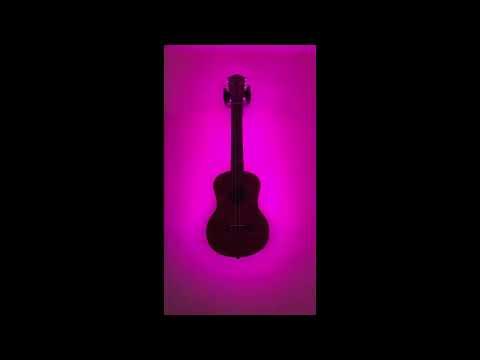 Ukulede WS2812b LED install on a Ukulele