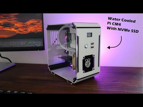 Ultimate Raspberry Pi Computer Build &ndash; Water Cooled CM4 with NVMe SSD