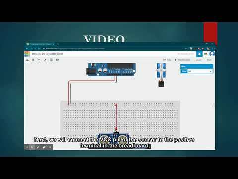 Ultrasonic and Servo Motor Control (Tutorial 1)